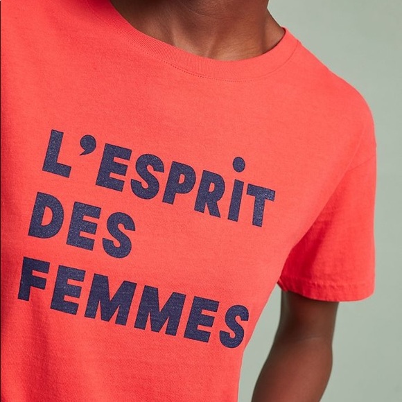 Clare V Tops - Clare V. L'Esprit des Femmes Tee